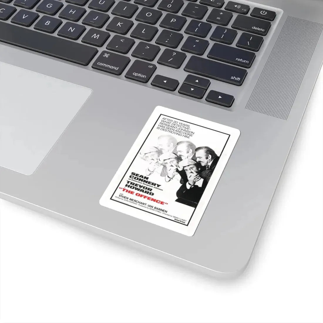 The Offence 1973 Movie Poster - STICKER Vinyl Kiss-Cut Decal - The Sticker Space