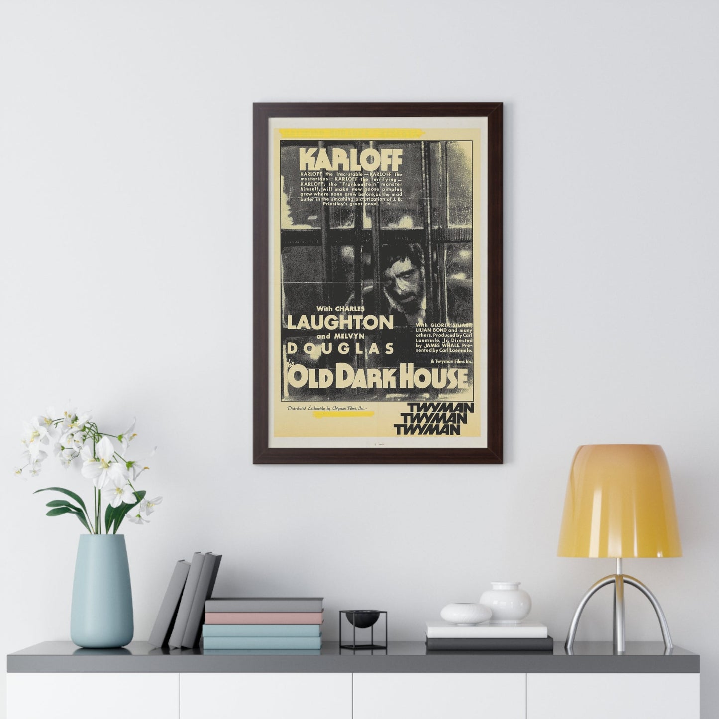 THE OLD DARK HOUSE 1932 - Framed Movie Poster-The Sticker Space