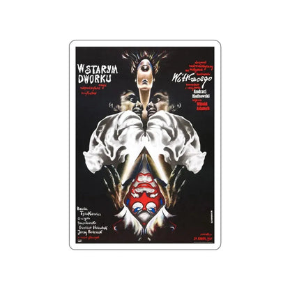 THE OLD MANOR OF LOOSE TRIANGLES (2) 1985 Movie Poster STICKER Vinyl Die-Cut Decal 5 Inch - The Sticker Space