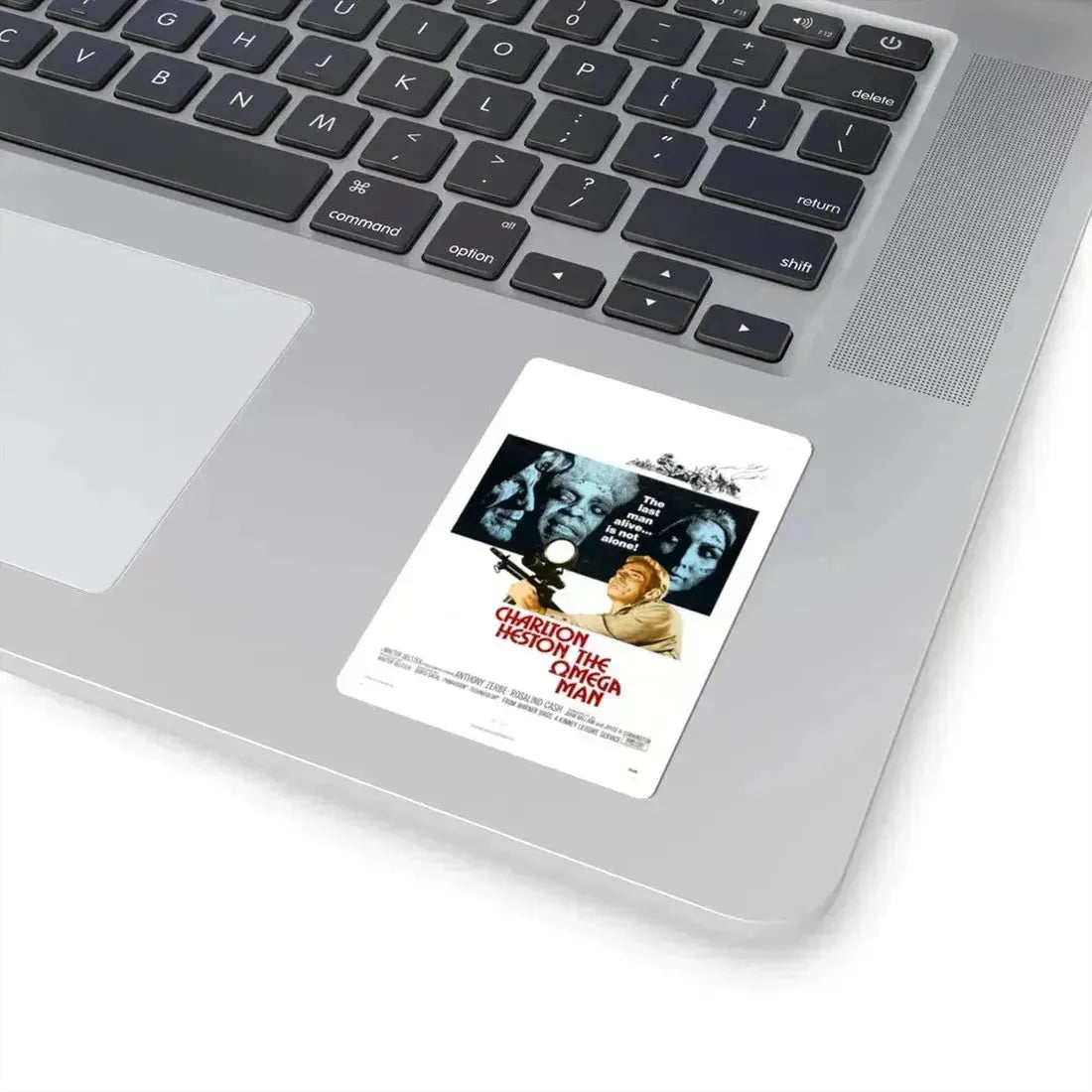 The Omega Man 1971 Movie Poster - STICKER Vinyl Kiss-Cut Decal - The Sticker Space