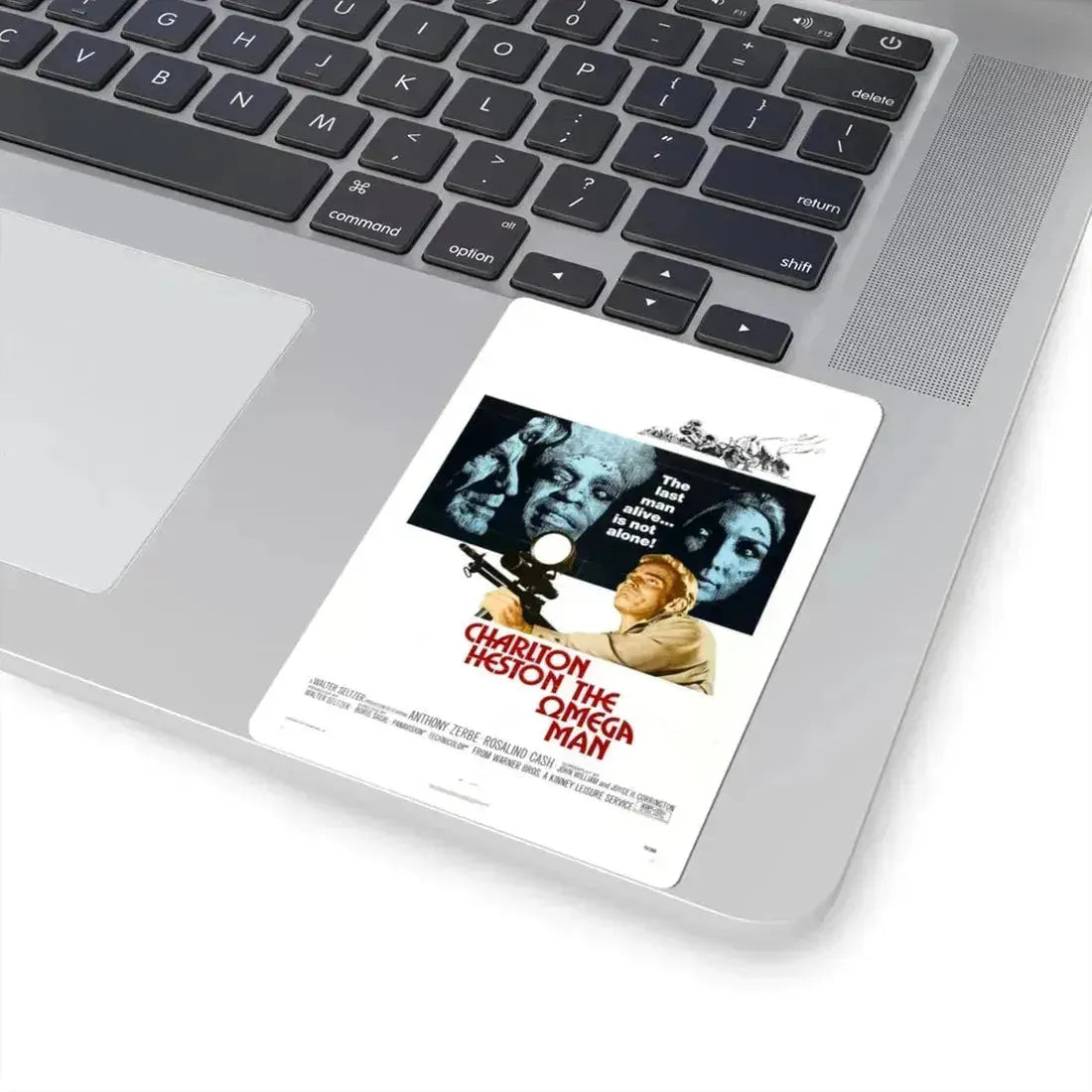 The Omega Man 1971 Movie Poster - STICKER Vinyl Kiss-Cut Decal - The Sticker Space