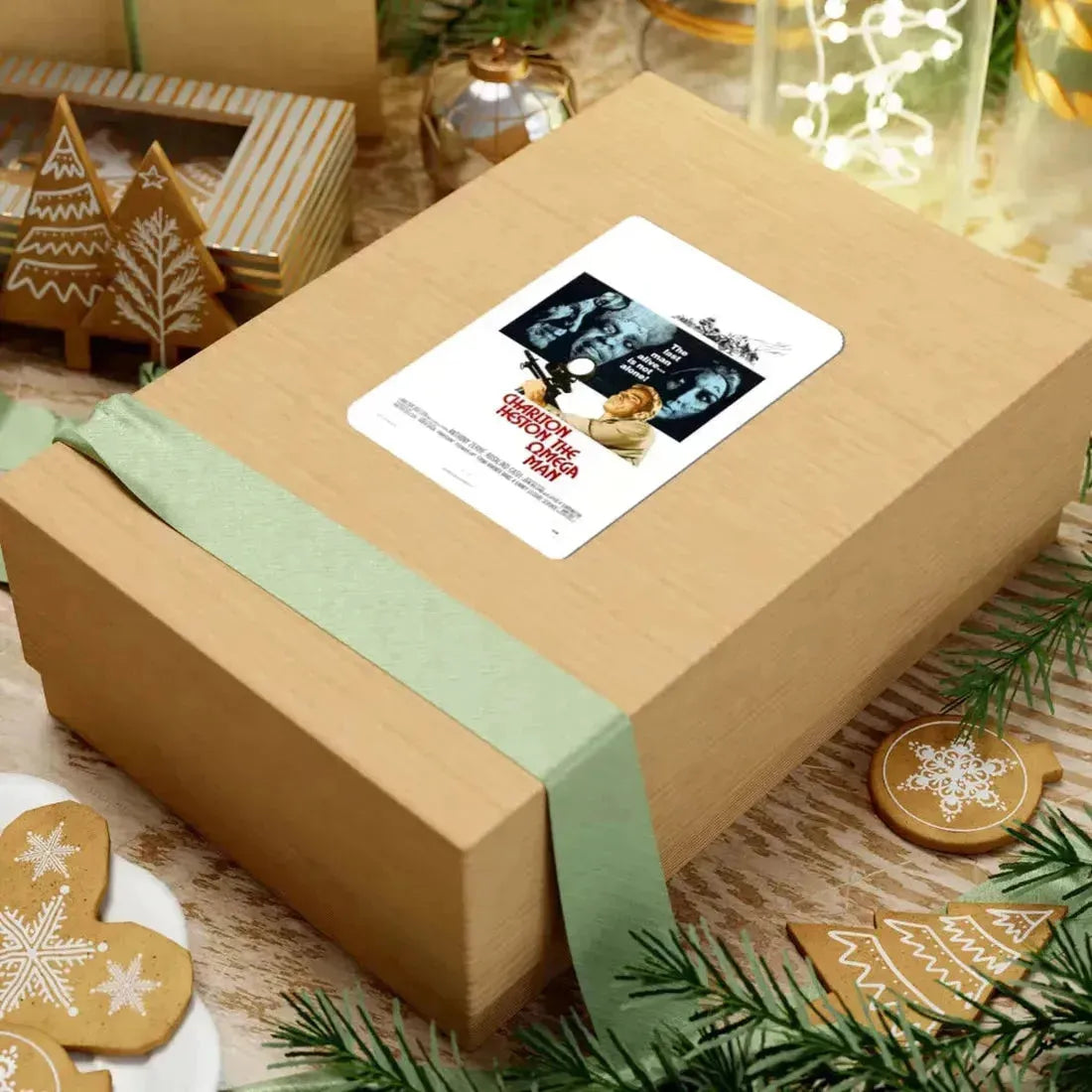 The Omega Man 1971 Movie Poster - STICKER Vinyl Kiss-Cut Decal - The Sticker Space