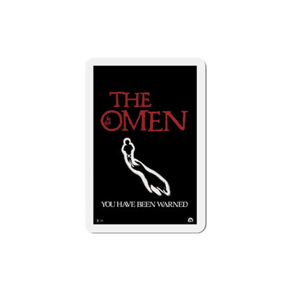 The Omen 1976 Movie Poster Die-Cut Magnet-4" x 4"-The Sticker Space