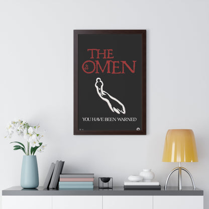 THE OMEN (TEASER) 1976 - Framed Movie Poster-The Sticker Space