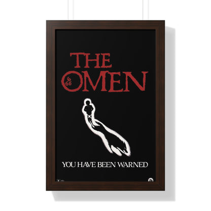 THE OMEN (TEASER) 1976 - Framed Movie Poster-16″ x 24″-The Sticker Space