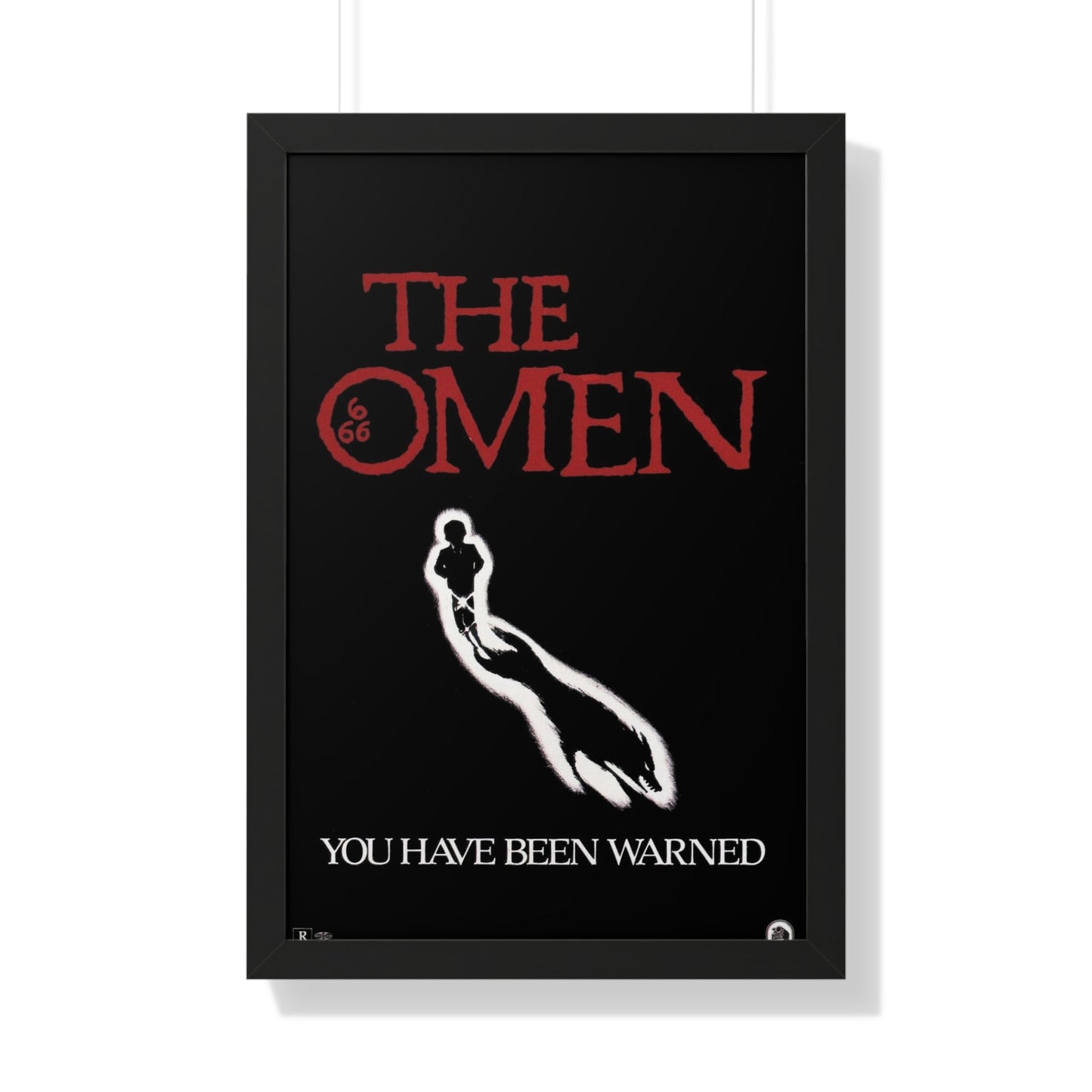 THE OMEN (TEASER) 1976 - Framed Movie Poster-20" x 30"-The Sticker Space