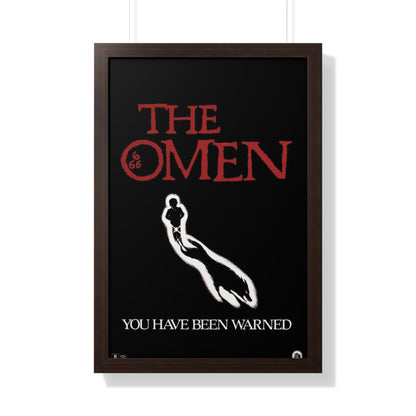 THE OMEN (TEASER) 1976 - Framed Movie Poster-20" x 30"-The Sticker Space