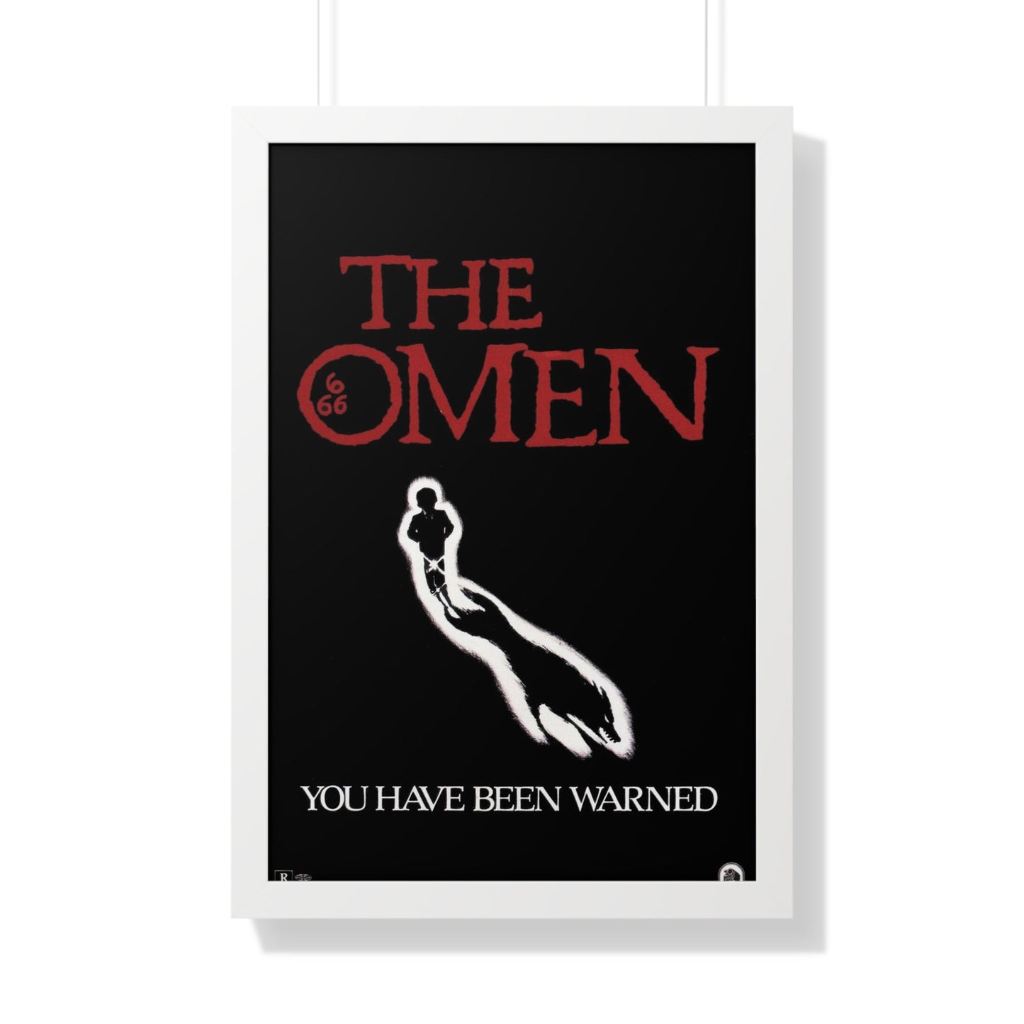 THE OMEN (TEASER) 1976 - Framed Movie Poster-20" x 30"-The Sticker Space