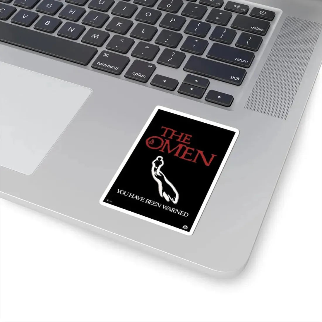 THE OMEN (TEASER) 1976 Movie Poster - STICKER Vinyl Kiss-Cut Decal - The Sticker Space