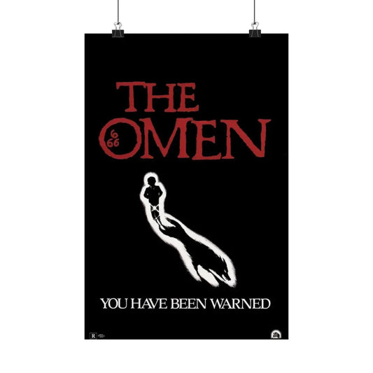 THE OMEN (TEASER) 1976 - Paper Movie Poster 12″ x 18″ Matte - The Sticker Space