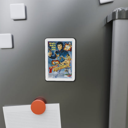 THE ONE ARMED EXECUTIONER 1981 Movie Poster - Refrigerator Magnet-The Sticker Space