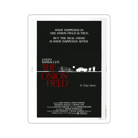 The Onion Field 1979 Movie Poster STICKER Vinyl Die-Cut Decal 6 Inch - The Sticker Space