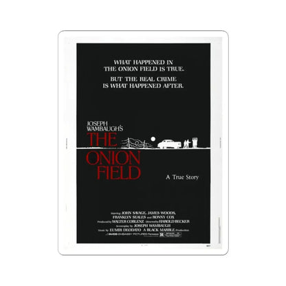 The Onion Field 1979 Movie Poster - STICKER Vinyl Kiss-Cut Decal 2 Inch White - The Sticker Space
