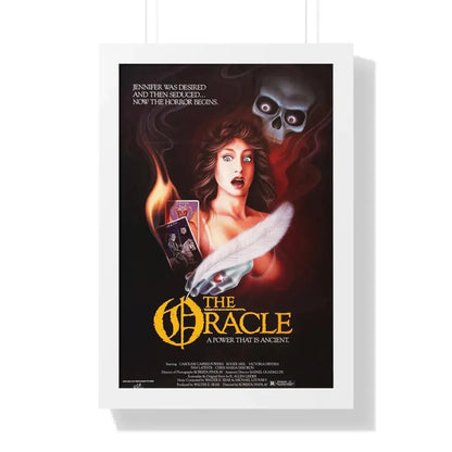 THE ORACLE 1985 - Framed Movie Poster 16″ x 24″ White - The Sticker Space