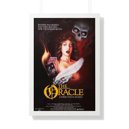 THE ORACLE 1985 - Framed Movie Poster 20" x 30" White - The Sticker Space