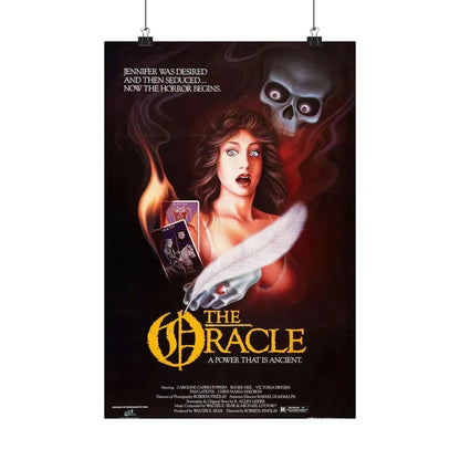 THE ORACLE 1985 - Paper Movie Poster 12″ x 18″ Matte - The Sticker Space