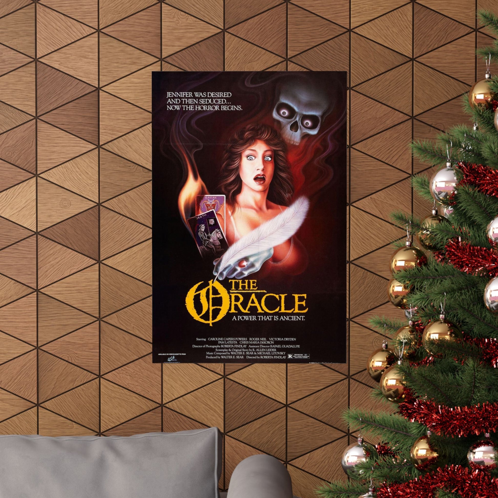 THE ORACLE 1985 - Paper Movie Poster-The Sticker Space