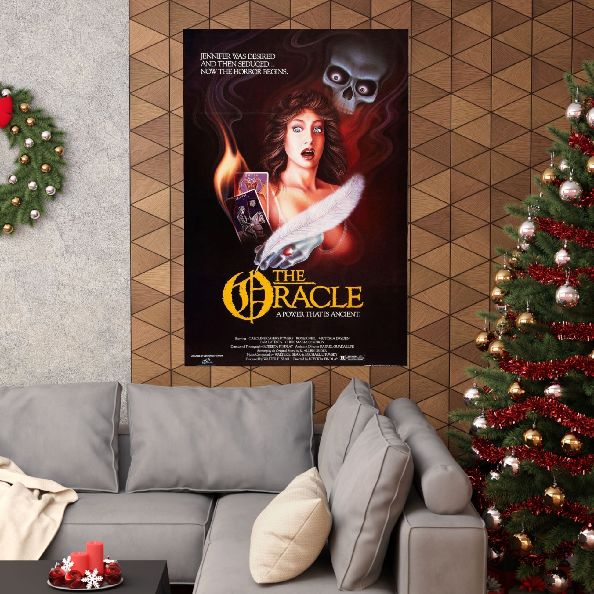 THE ORACLE 1985 - Paper Movie Poster-The Sticker Space