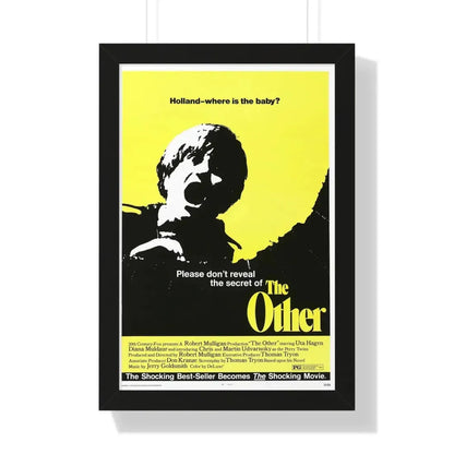 THE OTHER 1972 - Framed Movie Poster 16″ x 24″ Black - The Sticker Space