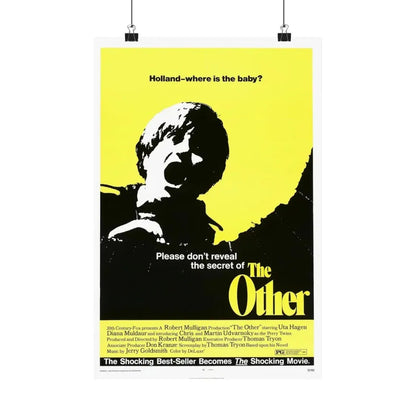 THE OTHER 1972 - Paper Movie Poster 12″ x 18″ Matte - The Sticker Space