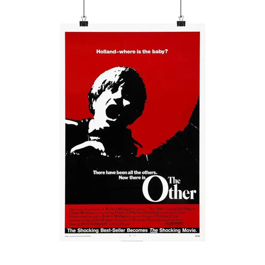 THE OTHER (2) 1972 - Paper Movie Poster 12″ x 18″ Matte - The Sticker Space