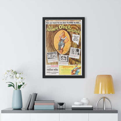 THE OTHER FARMER'S DAUGHTER 1965 - Framed Movie Poster-The Sticker Space