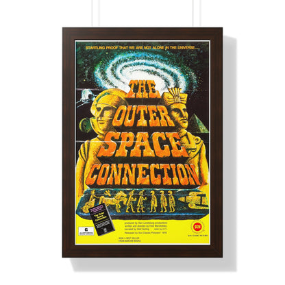 THE OUTER SPACE CONNECTION 1975 - Framed Movie Poster-16″ x 24″-The Sticker Space