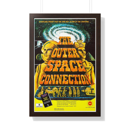 THE OUTER SPACE CONNECTION 1975 - Framed Movie Poster-20" x 30"-The Sticker Space