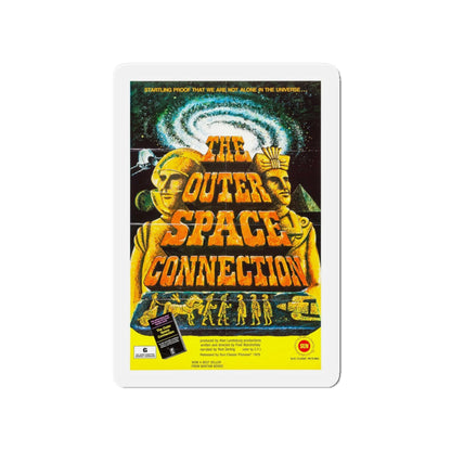 THE OUTER SPACE CONNECTION 1975 Movie Poster - Refrigerator Magnet-4" x 4"-The Sticker Space