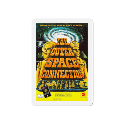 THE OUTER SPACE CONNECTION 1975 Movie Poster - Refrigerator Magnet-5" x 5"-The Sticker Space