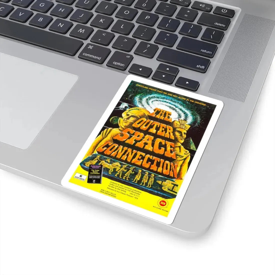 THE OUTER SPACE CONNECTION 1975 Movie Poster - STICKER Vinyl Kiss-Cut Decal - The Sticker Space