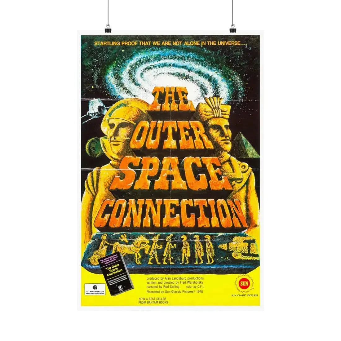 THE OUTER SPACE CONNECTION 1975 - Paper Movie Poster 20″ x 30″ Matte - The Sticker Space