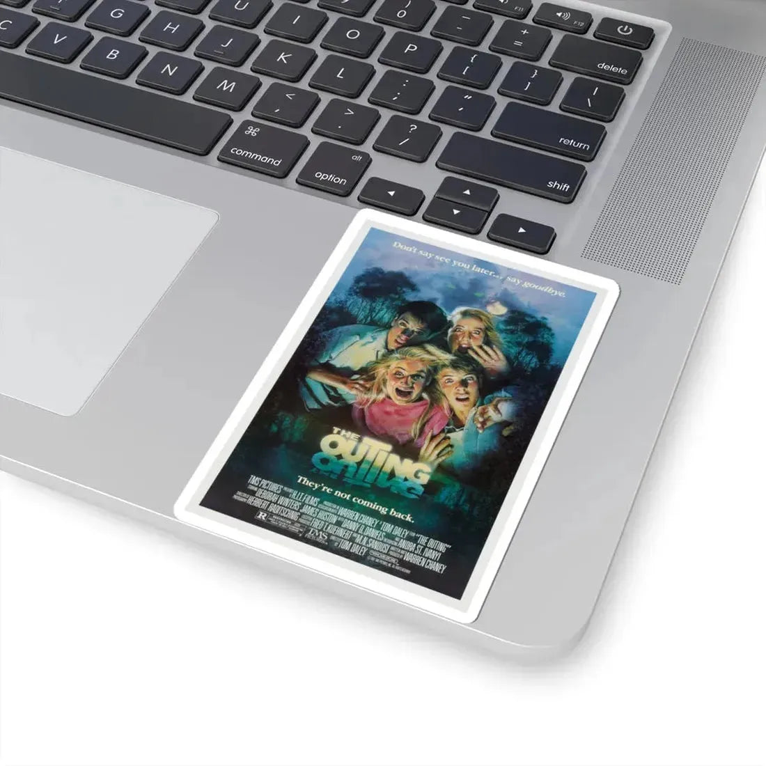 The Outing 1987 Movie Poster - STICKER Vinyl Kiss-Cut Decal - The Sticker Space