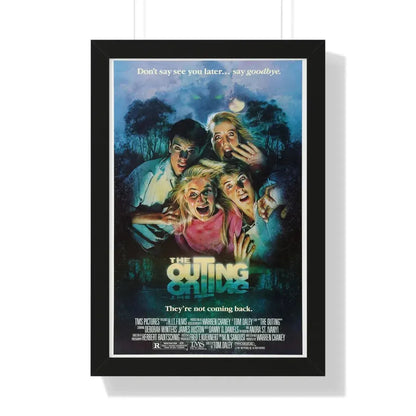 THE OUTING (THE LAMP) 1987 - Framed Movie Poster 16″ x 24″ Black - The Sticker Space