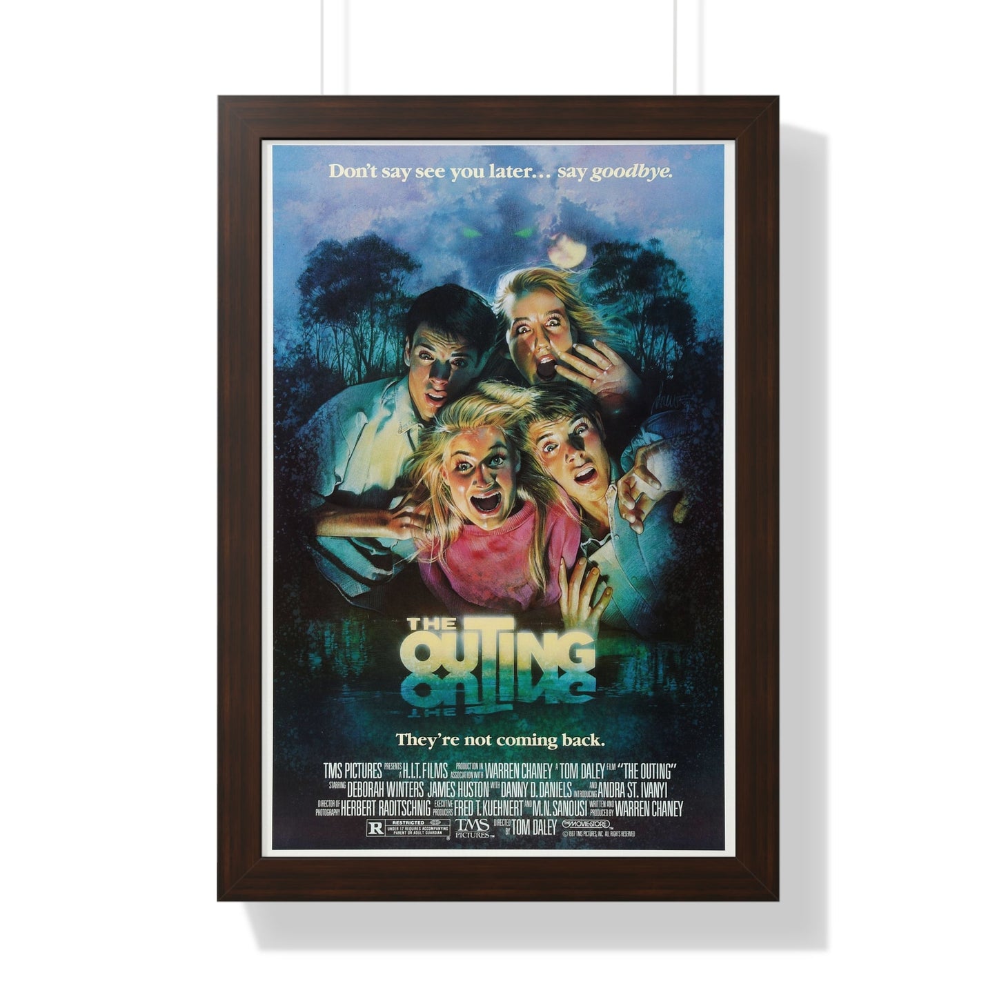 THE OUTING (THE LAMP) 1987 - Framed Movie Poster-16″ x 24″-The Sticker Space