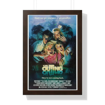 THE OUTING (THE LAMP) 1987 - Framed Movie Poster 16″ x 24″ Walnut - The Sticker Space