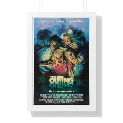 THE OUTING (THE LAMP) 1987 - Framed Movie Poster 16″ x 24″ White - The Sticker Space