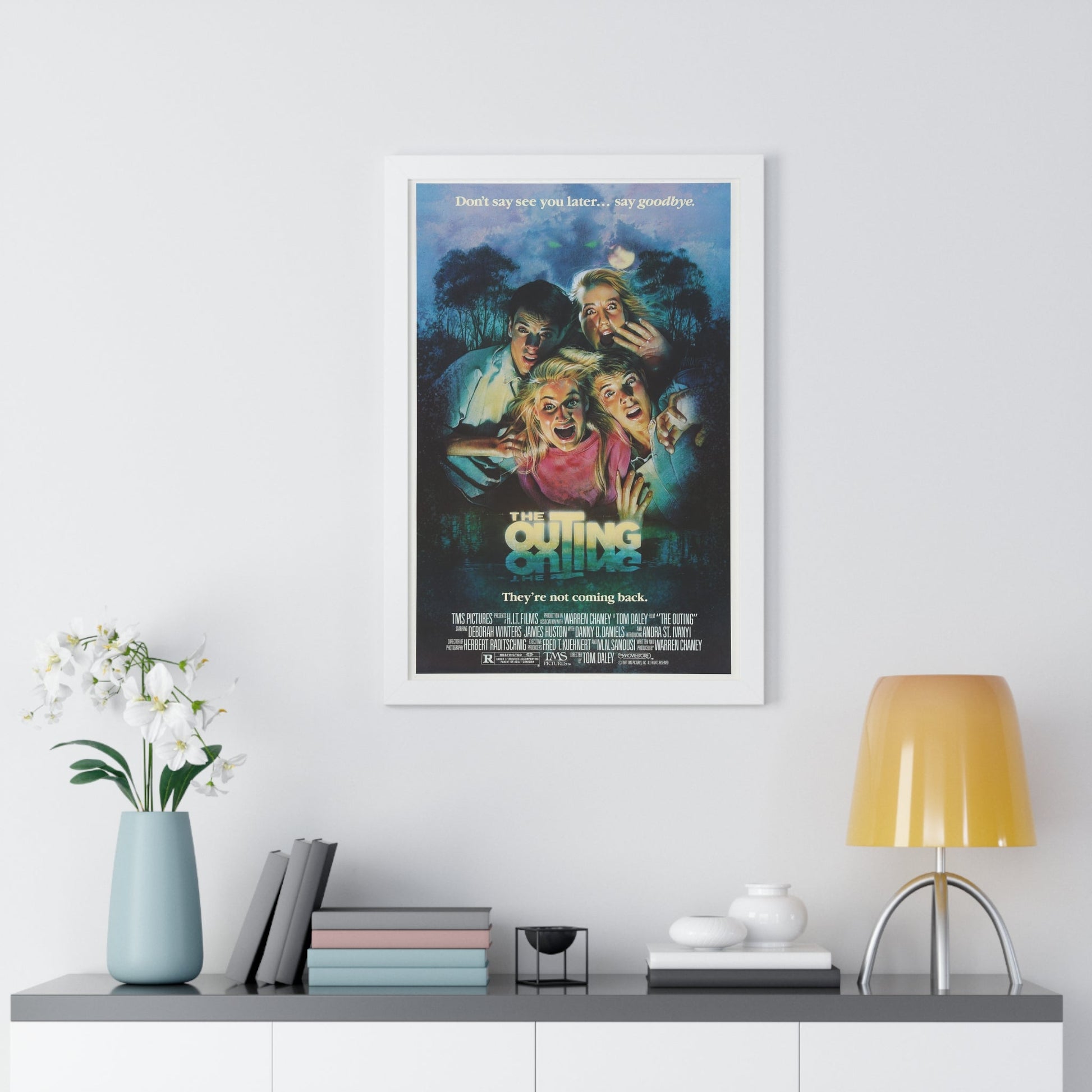 THE OUTING (THE LAMP) 1987 - Framed Movie Poster-The Sticker Space