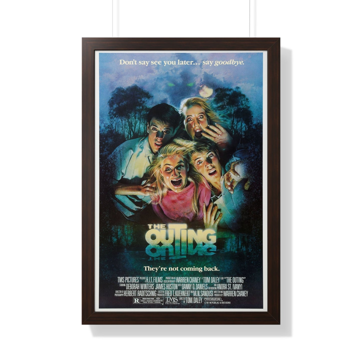 THE OUTING (THE LAMP) 1987 - Framed Movie Poster-20" x 30"-The Sticker Space