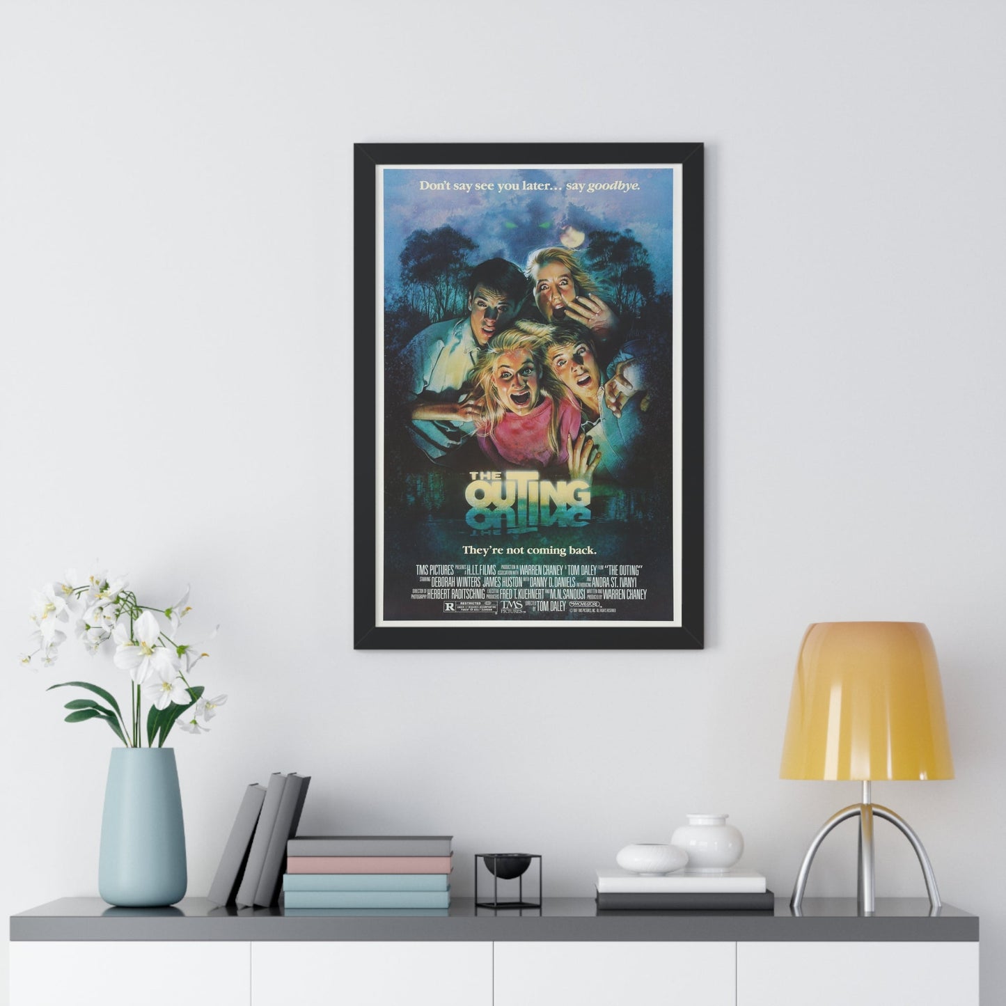 THE OUTING (THE LAMP) 1987 - Framed Movie Poster-The Sticker Space