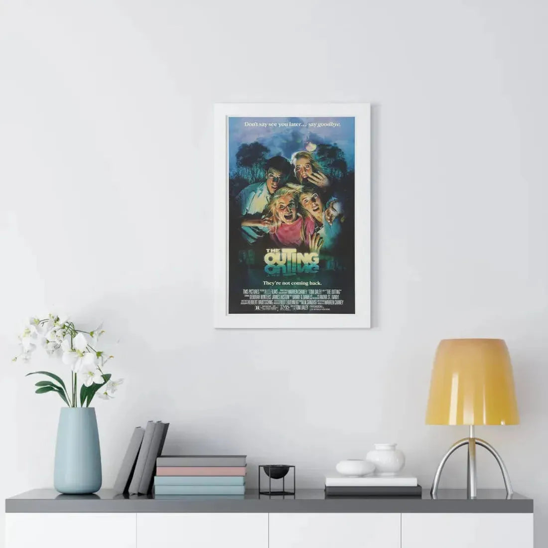 THE OUTING (THE LAMP) 1987 - Framed Movie Poster - The Sticker Space