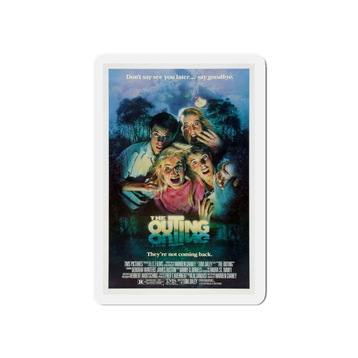 THE OUTING (THE LAMP) 1987 Movie Poster - Refrigerator Magnet-3" x 3"-The Sticker Space