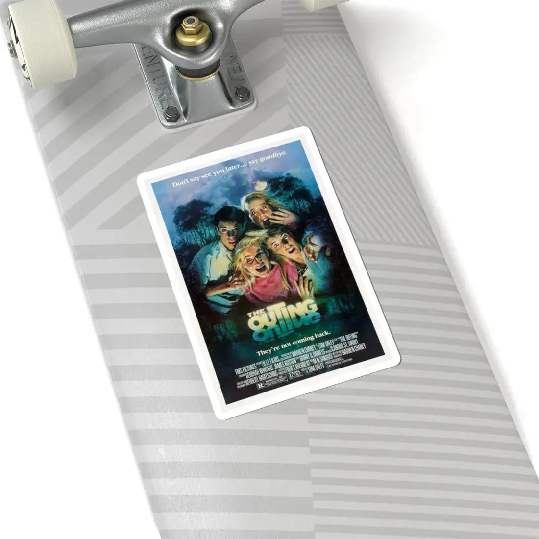 THE OUTING (THE LAMP) 1987 Movie Poster - STICKER Vinyl Kiss-Cut Decal - The Sticker Space