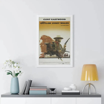 THE OUTLAW JOSEY WALES 1976 - Framed Movie Poster - The Sticker Space
