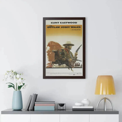 THE OUTLAW JOSEY WALES 1976 - Framed Movie Poster - The Sticker Space