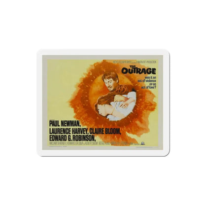The Outrage 1964 Movie Poster Refrigerator Magnet 2 Inch - The Sticker Space