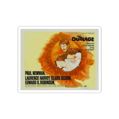 The Outrage 1964 Movie Poster STICKER Vinyl Die-Cut Decal 3 Inch - The Sticker Space