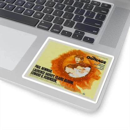 The Outrage 1964 Movie Poster - STICKER Vinyl Kiss-Cut Decal - The Sticker Space