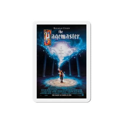 The Pagemaster 1994 Movie Poster Refrigerator Magnet 2 Inch - The Sticker Space