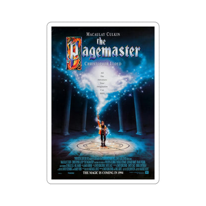 The Pagemaster 1994 Movie Poster STICKER Vinyl Die-Cut Decal-5 Inch-The Sticker Space